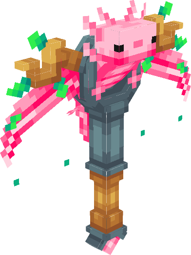 Axolotl Pickaxe