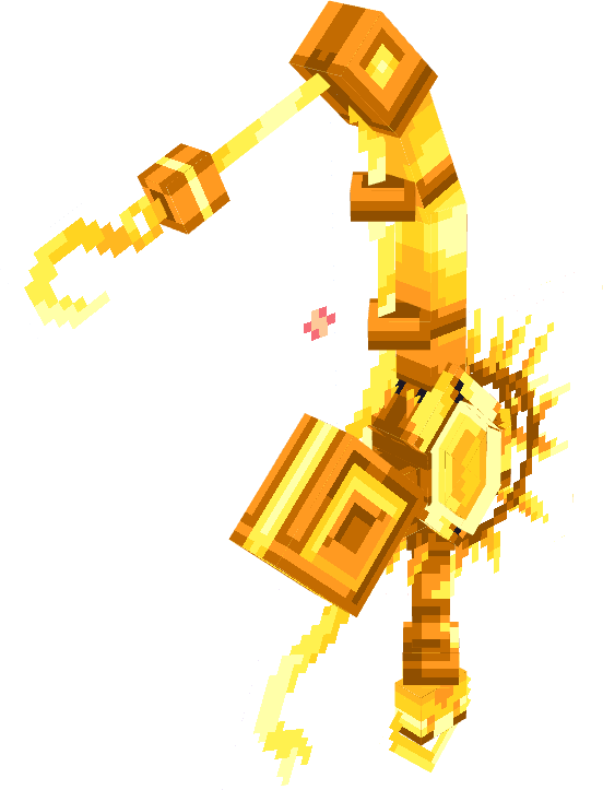 Gold Easter Fishing Rod