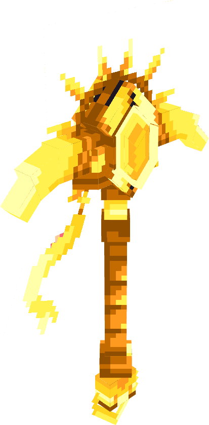 Gold Easter Pickaxe