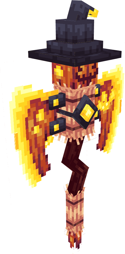 Gold Scarecrow Battleaxe