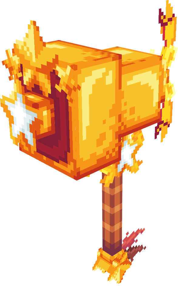 Gold New Year Hammer