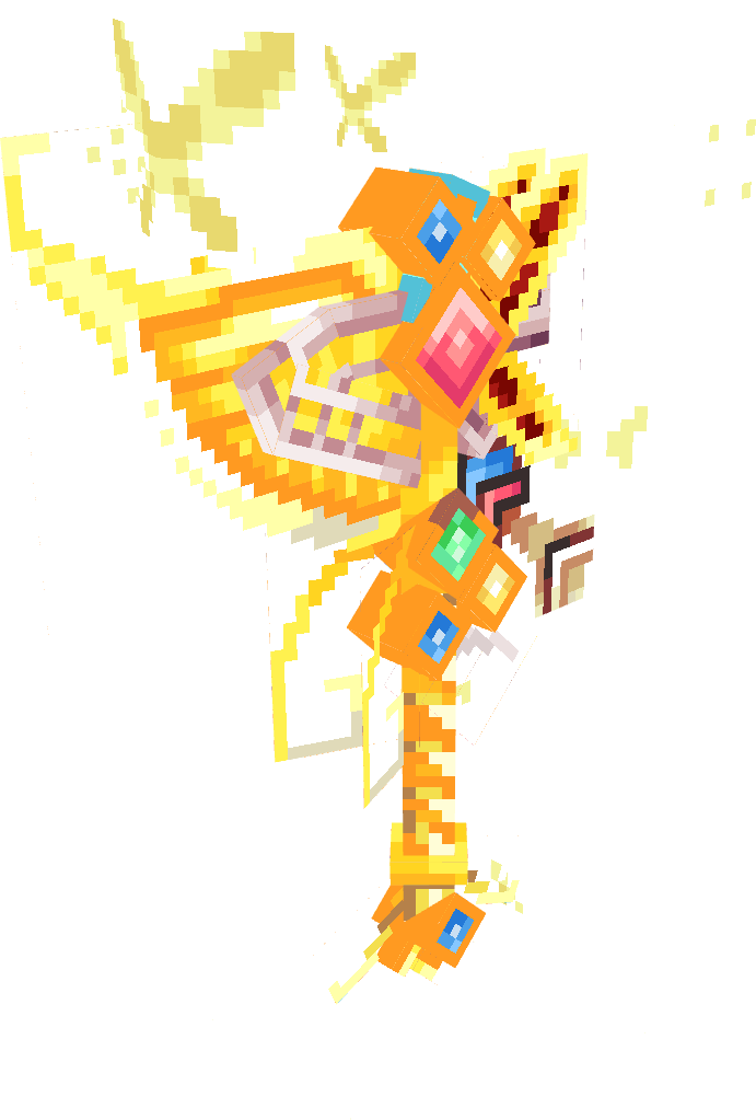 Gold Fairy Battle Axe