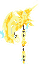 Gold New Year Axe