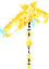 Gold New Year Pickaxe