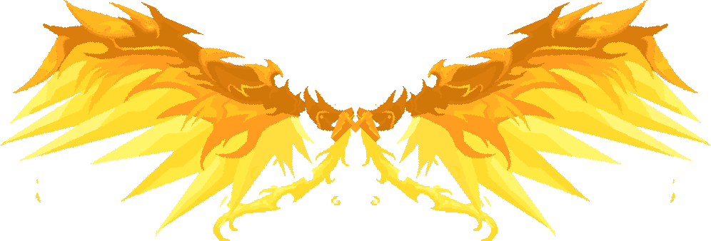 Gold Phoenix Wings
